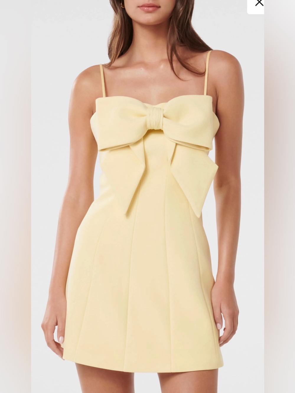 Ever New Hayley Bow Front Cocktail Minidress, Size 10
